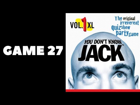 YOU DONu0027T KNOW JACK Vol. 1 XL - Longplay (Game 27 - When Youu0027re Gone)
