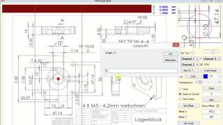 Caliper2PC - Digital Pantograph X, Y Offset And Scale 1/3 Caliper2PC - Digital Pantograph X, Y Offset And Scale 1/3