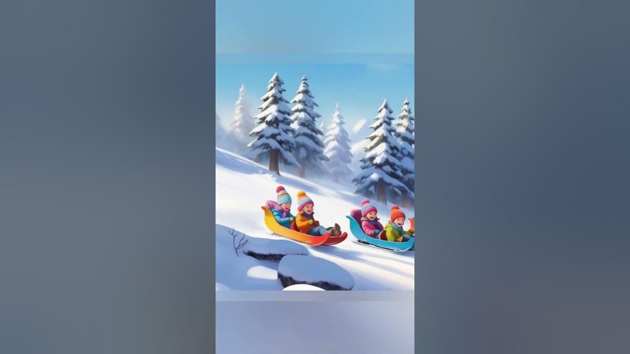 Kids Song About Snow ❄️ | Fun Winter Song for Kids Playing in the Snow