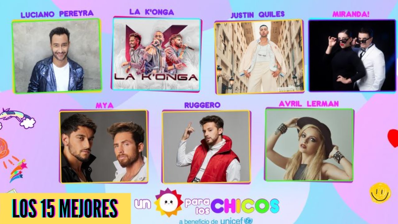 La Konga, Luciano Pereyra, MYA, Miranda!, Justin Quiles, Ruggero y ...