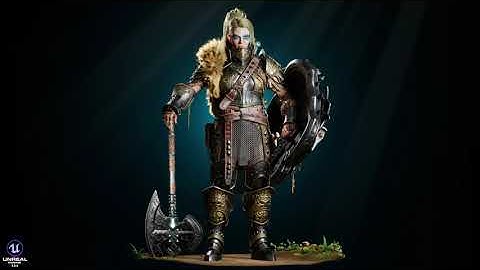 Celtic Knight - Turntable - Unreal Engine 5.5.4