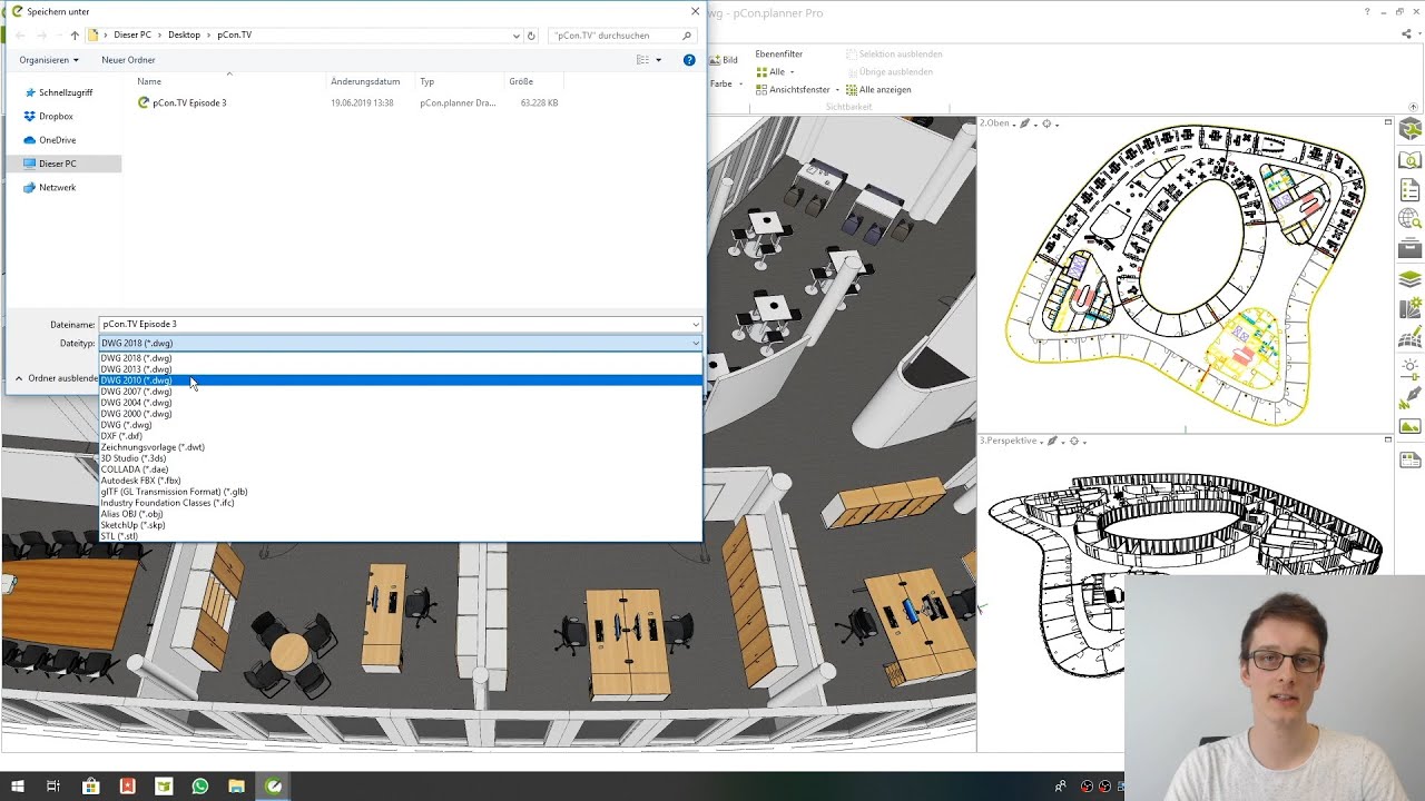 New DWG-Dateien importieren und konvertieren mit dem pCon.planner