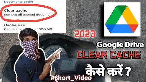 Google drive me clear cache kaise kre | How to clear cache in google drive| #humtechnovalebaba