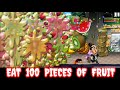 Zombie Tsunami Huge Update Daily Mission Eat 100 Pieces Of Fruit