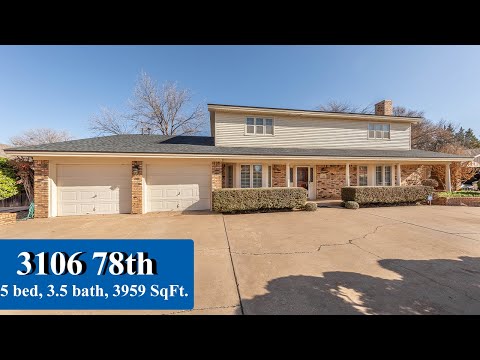 3106 78th St, Lubbock, TX home video tour