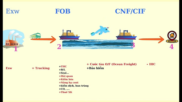 Giá cif và giá fob khác nhau như thế nào