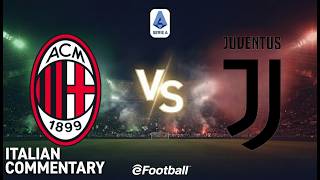 AC Milan vs Juventus | Serie A | Telecronaca in Italiano | eFootball PES | Simulazione Partita