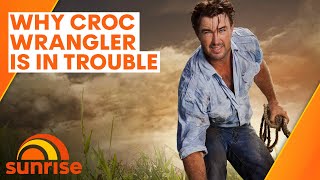 Why celebrity crocodile wrangler Matt Wright is in trouble with police | Sunrise