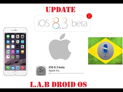 Atualizando Seu iDevice Para IOS 8.3 Beta - Siri Portuquês