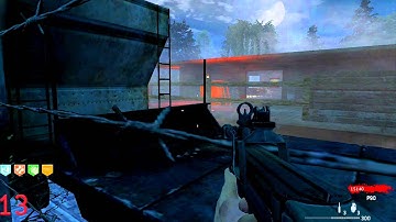 CoD WaW: Custom Zombie Map Train Second Attempt Part 3 SOLO (PC) ᴴᴰ