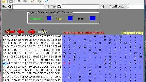 Progwhiz Hex Editor Text & Hex Search Video Tutorial