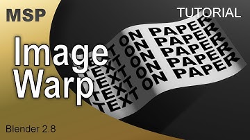 Warping an Image - Tutorial - Blender 2.8