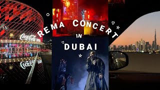 Rema Concert In Dubai 🔥✨️ | Khatra Ramailo Vayo😁 | Vlog - 2