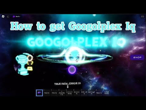 How to get Googolplex IQ in Galaxy and Planets IQ Obby !!! 🌌🪐💫☄️ - YouTube