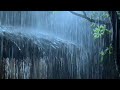Goodbye Insomnia to Help You Sleep Better with Heavy Rain &amp; Powerful Thunder on a Tin Roof at Night