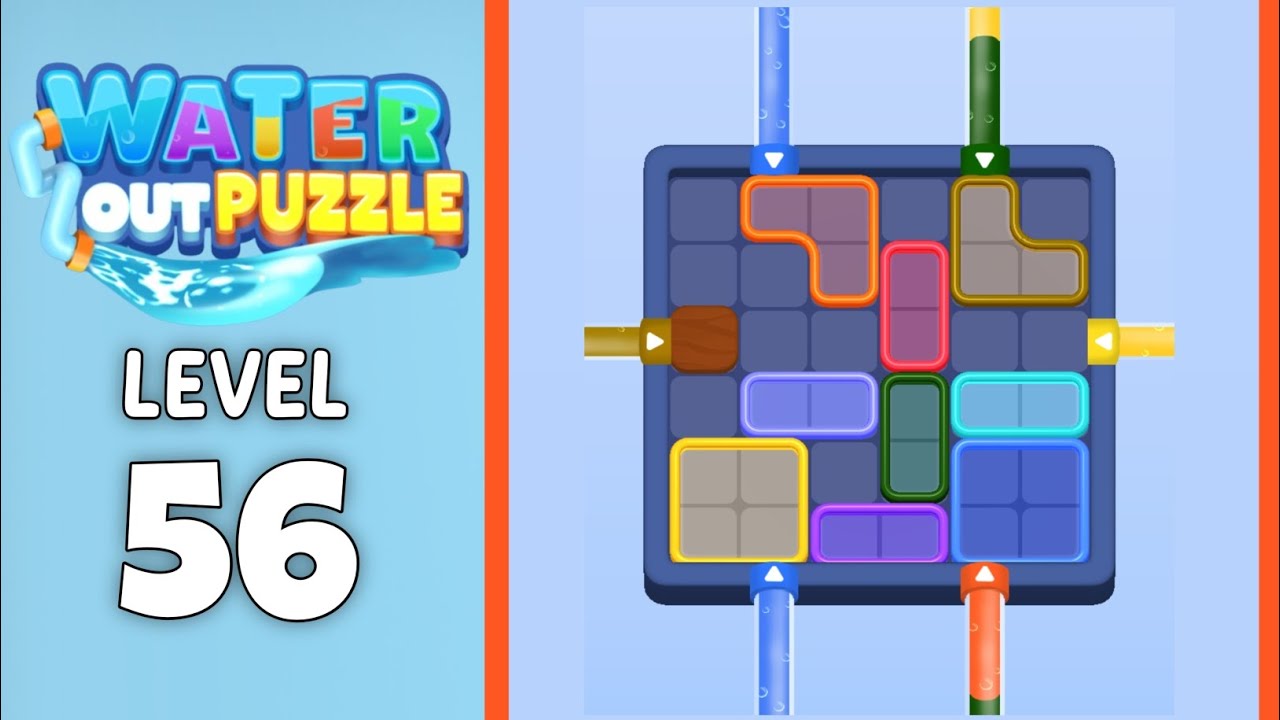 Water Out Puzzle level 56 solution