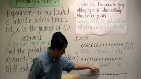 An Example of a Binomial Probability