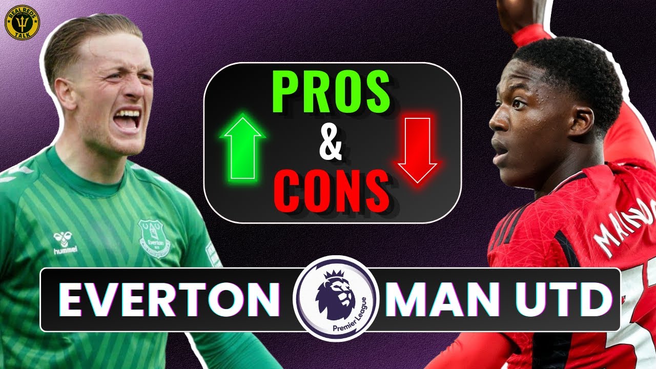 GARNACHO OVERHEAD KICK! | EVERTON 0-3 MAN UNITED | PROS & CONS!