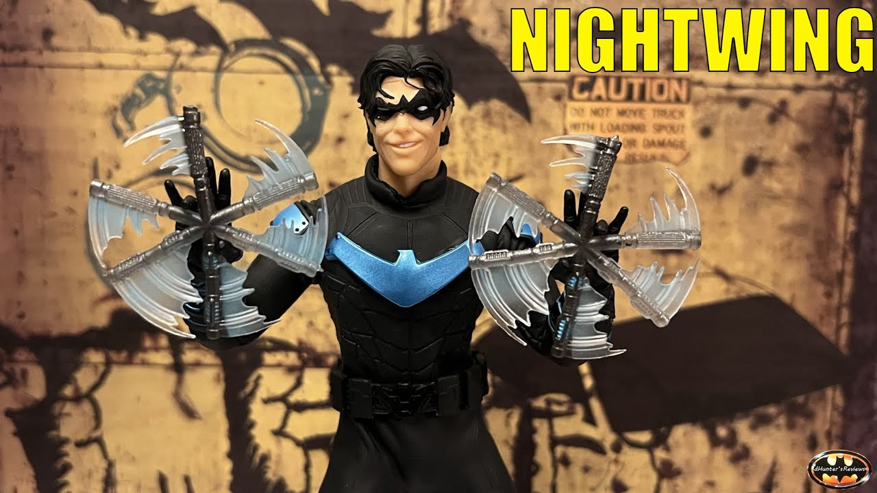 Mezco Nightwing Blue Suit 1:12 Collective Batman Action Figure