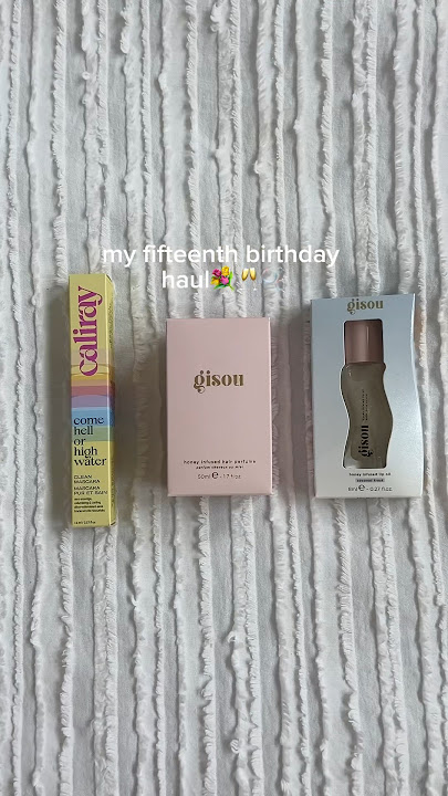 my birthday haul!!qotd-whens your birthday??🥂💐🐆 #cleangirl #aesthetic #summer#birthday #haul