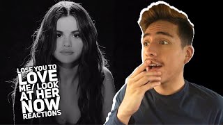 Selena gomez- lose you to love me/ look at her now reaction|e2 reacts