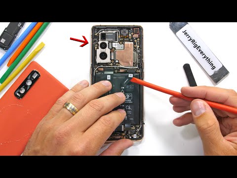 Vegan Phone Teardown! - Its not as boring as we thought...