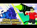 DERRUBEI UMA TORRE INTEIRA - Roblox Super Doomspire