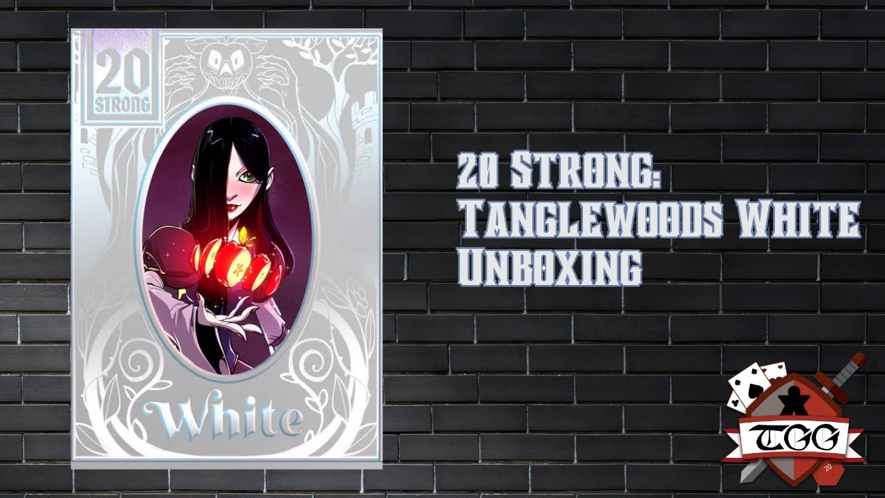 20 Strong: Tanglewoods – Распаковка настольной игры Tanglewood White Board Game | Первый взгляд н...