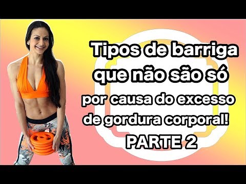 Tipos de barriga que não são SÓ por causa do excesso de gordura corporal! QUAL É O SEU TIPO? PARTE 2