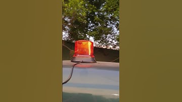 Rotating LED beacon light for trucks, tractor, emergency vehicles, etc.