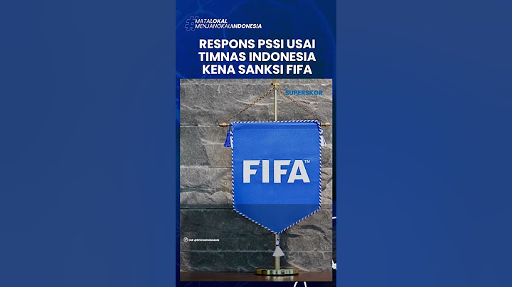 RESPONS TEGAS PSSI USAI TIMNAS INDONESIA KENA SANKSI FIFA! Ini Buat Edukasi Suporter Kita #fifa