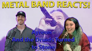 Ayreon - And the Druids Turned to Stone (LIVE) REACTION / ANALYSIS | Metal Band Reacts!