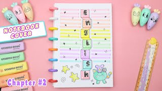Decorate your NOTEBOOK COVERS - cute and easy to do it.  Back to school / aPasos Crafts Diy