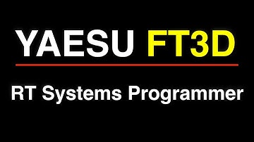 Yaesu FT3D Radio Programmer from RT Systems Demo