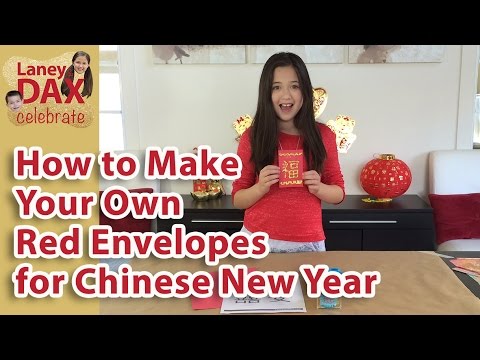 DIY Red Envelopes for Chinese New Year - One Dog Woof