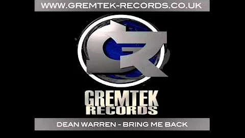 Dean Warren - Bring Me Back