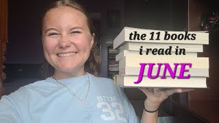 JUNE READING WRAP UP {the 11 books I read in June} 🌊🌴📚☀️
