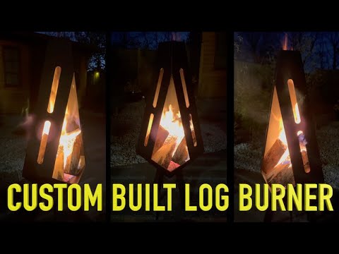 Awesome Custom Designed Log burner Manufacture Timelapse - YouTube