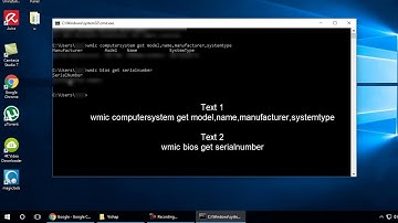 How to Find Your Computer Model & Serial Number in Windows 10