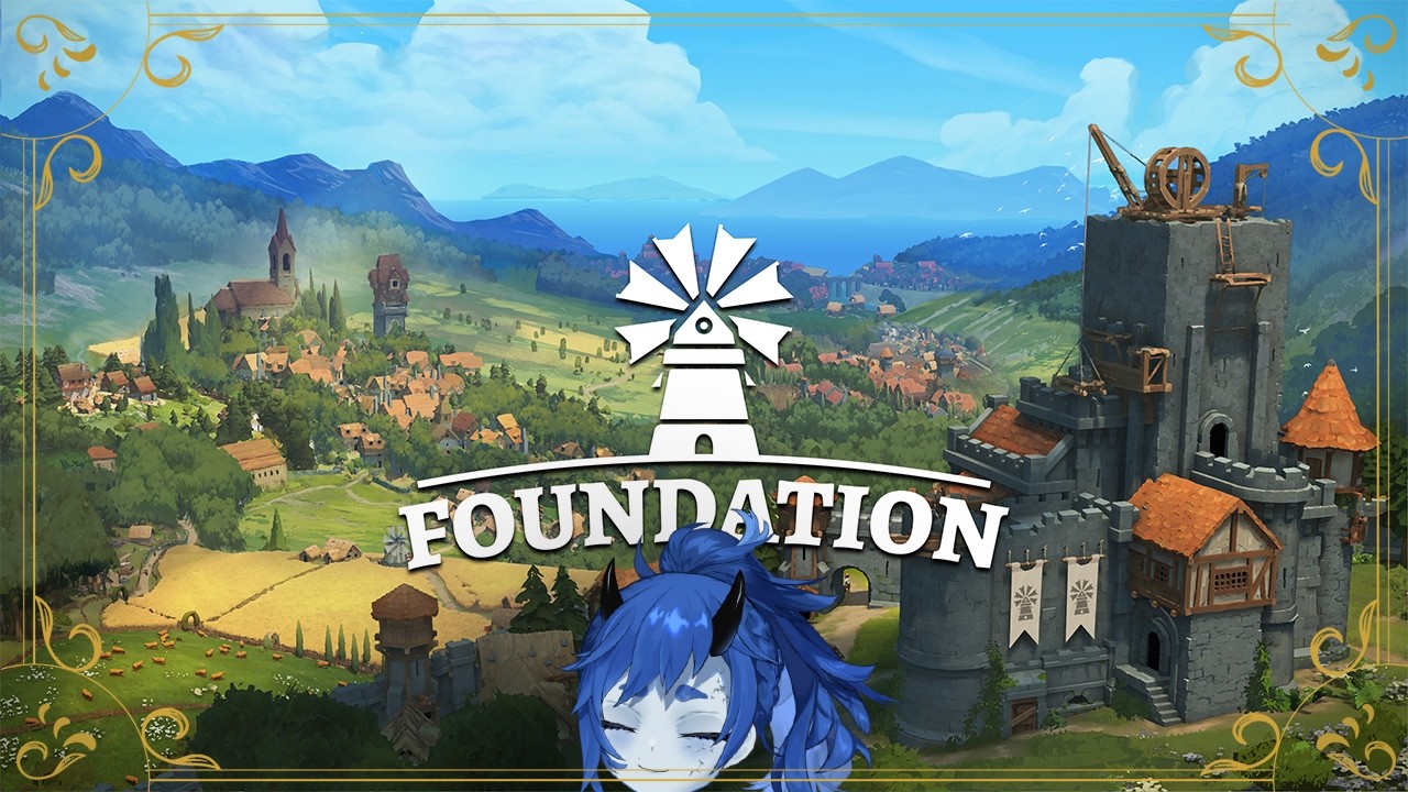 [Foundation] My research is making me want to build a city again... [Lady Saffron Vtuber]