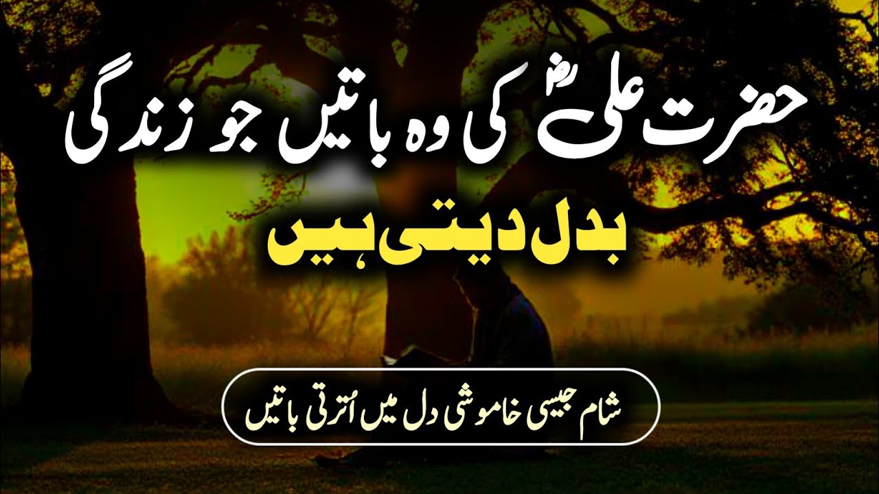Hazrat Ali life changing quotes | 150 quotes for life changing /1 Hamza studio 