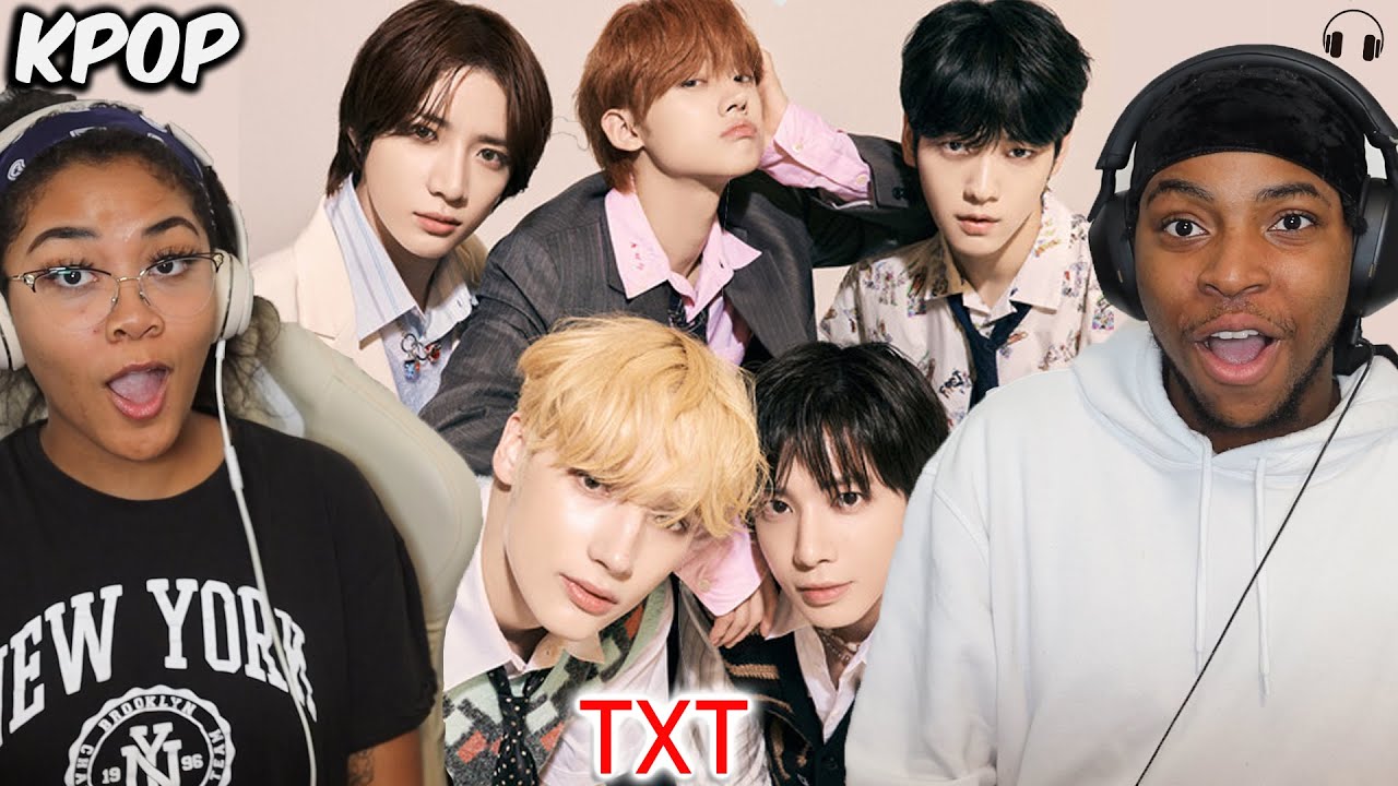 REACTING TO TXT ( SUGAR RUSH RIDE , RUN AWAY , BLUE HOUR and More ! ) KPOP REACTION