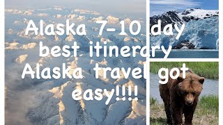 Alaska road trip - best itinerary 7-10 days!! #alaska #alaskatravel