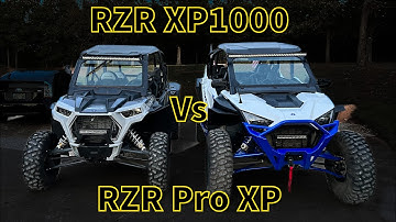 Which RZR to buy?  Pro XP or XP1000