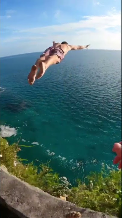shorts | lompat tebing | cliff jumping