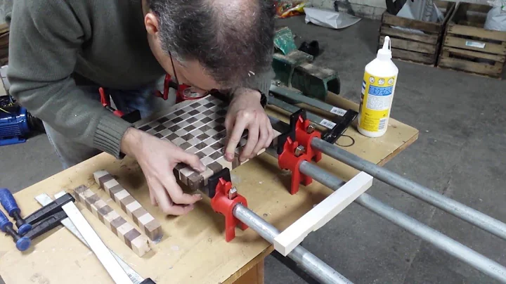 End grain cutting board