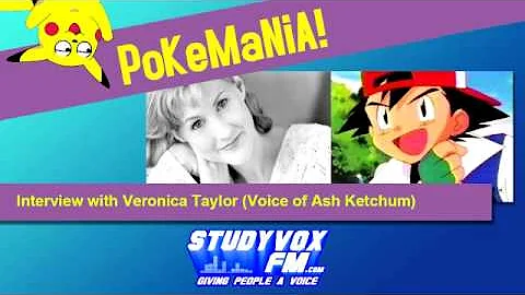 Veronica Taylor Interview Voice of Ash Ketchum