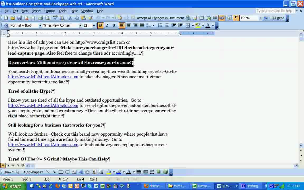 Backpage posting - YouTube