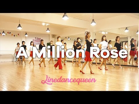 A Million Rose Line Dance (High Beginner) Garam Lee Demo