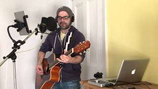 Video thumbnail of "Time After Time Acoustic Cover, Clinton Hill"